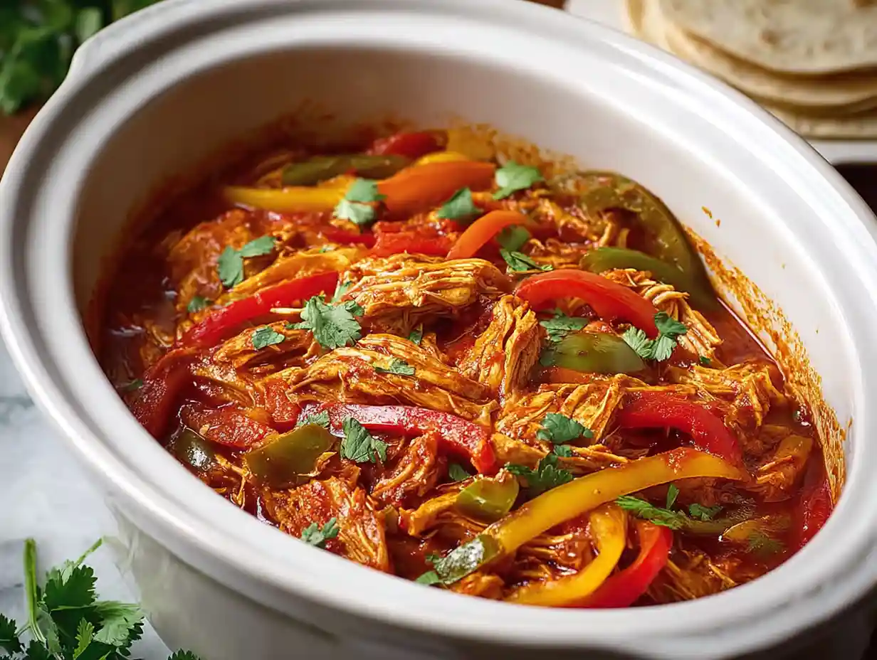 Amazing Crockpot Chicken Fajitas for Easy Weeknights