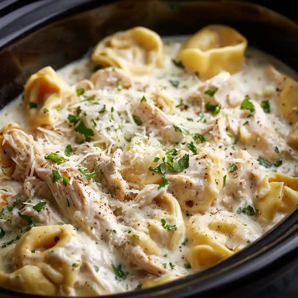 Fantastic Crockpot Chicken Tortellini Dinner 3 Crockpot Chicken Tortellini