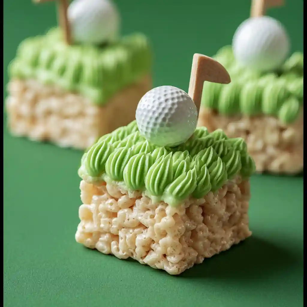 Amazing Golf Theme Rice Krispie Treats 1 Golf Theme Rice Krispie Treats