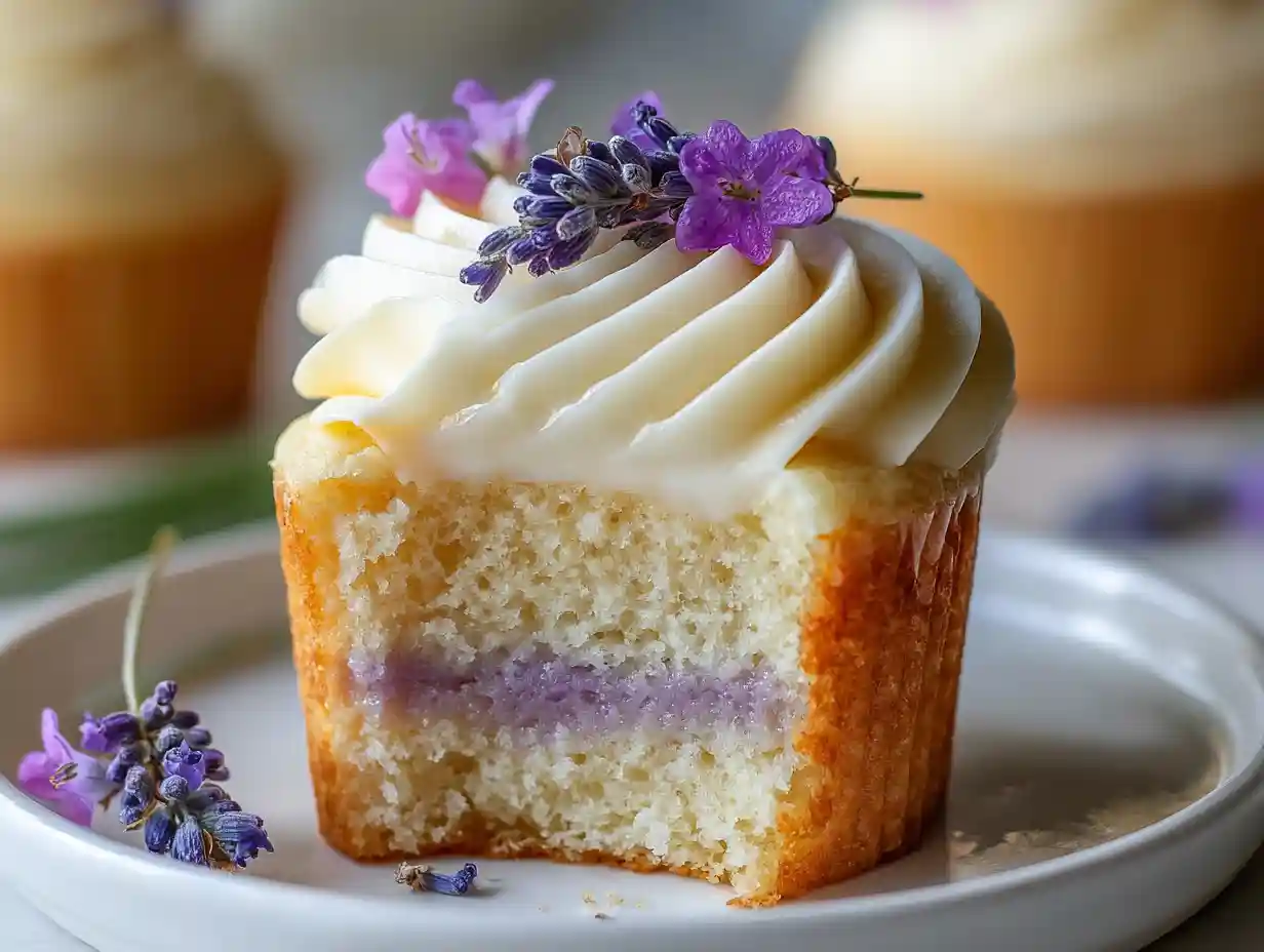Home 14 Amazing Lavender Honey Cupcakes Recipe