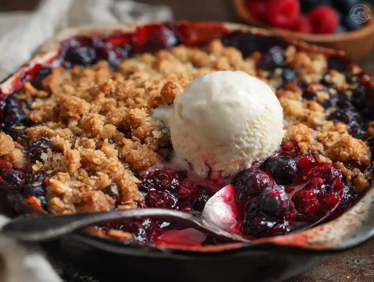 Home 15 Amazing Berry Crisp: Easy, Sweet & Tart Perfection