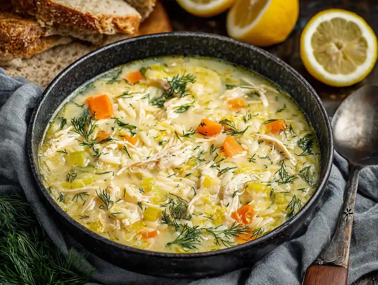 Home 8 Amazing Greek Lemon Chicken Soup Recipe