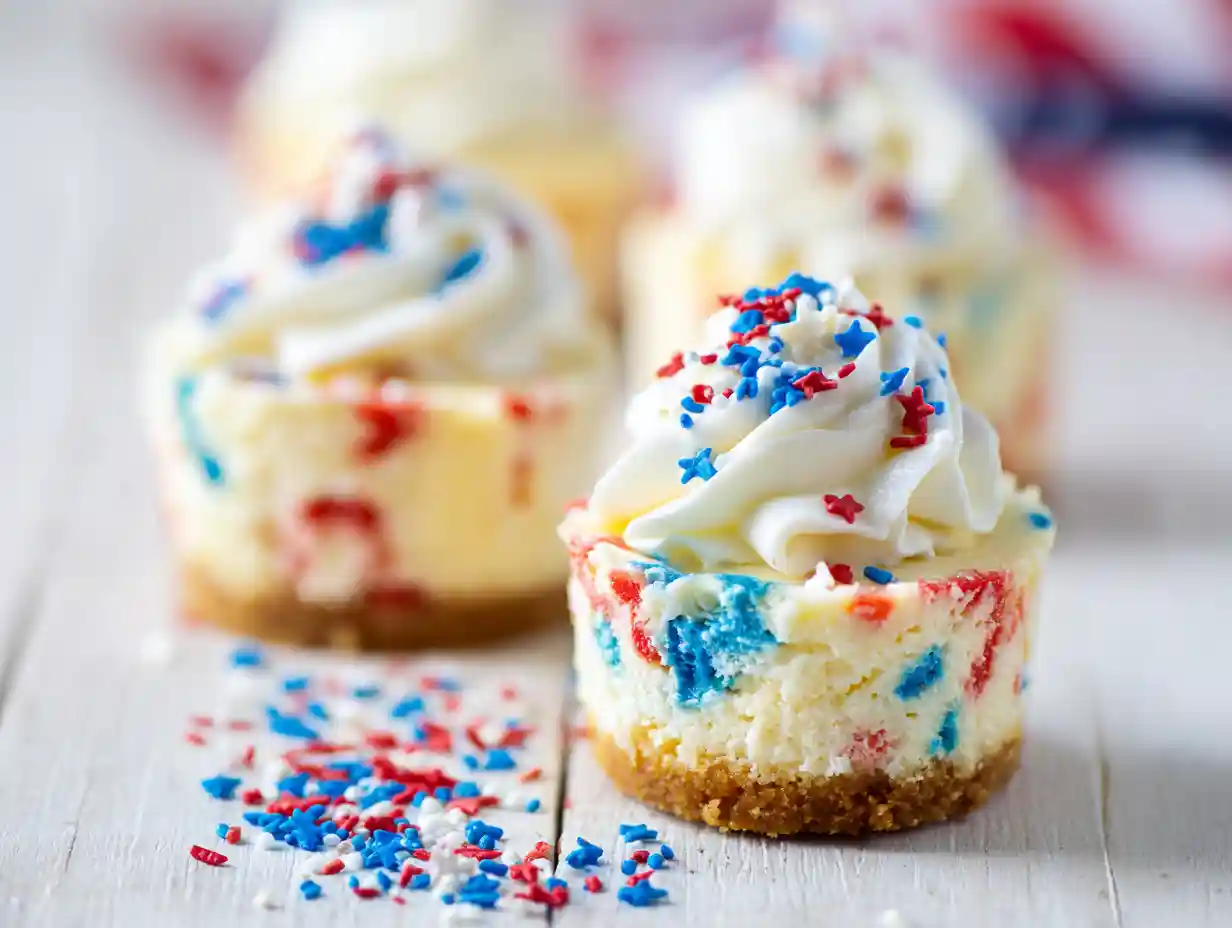 Home 16 Amazing Patriotic Mini Cheesecakes for Any Holiday