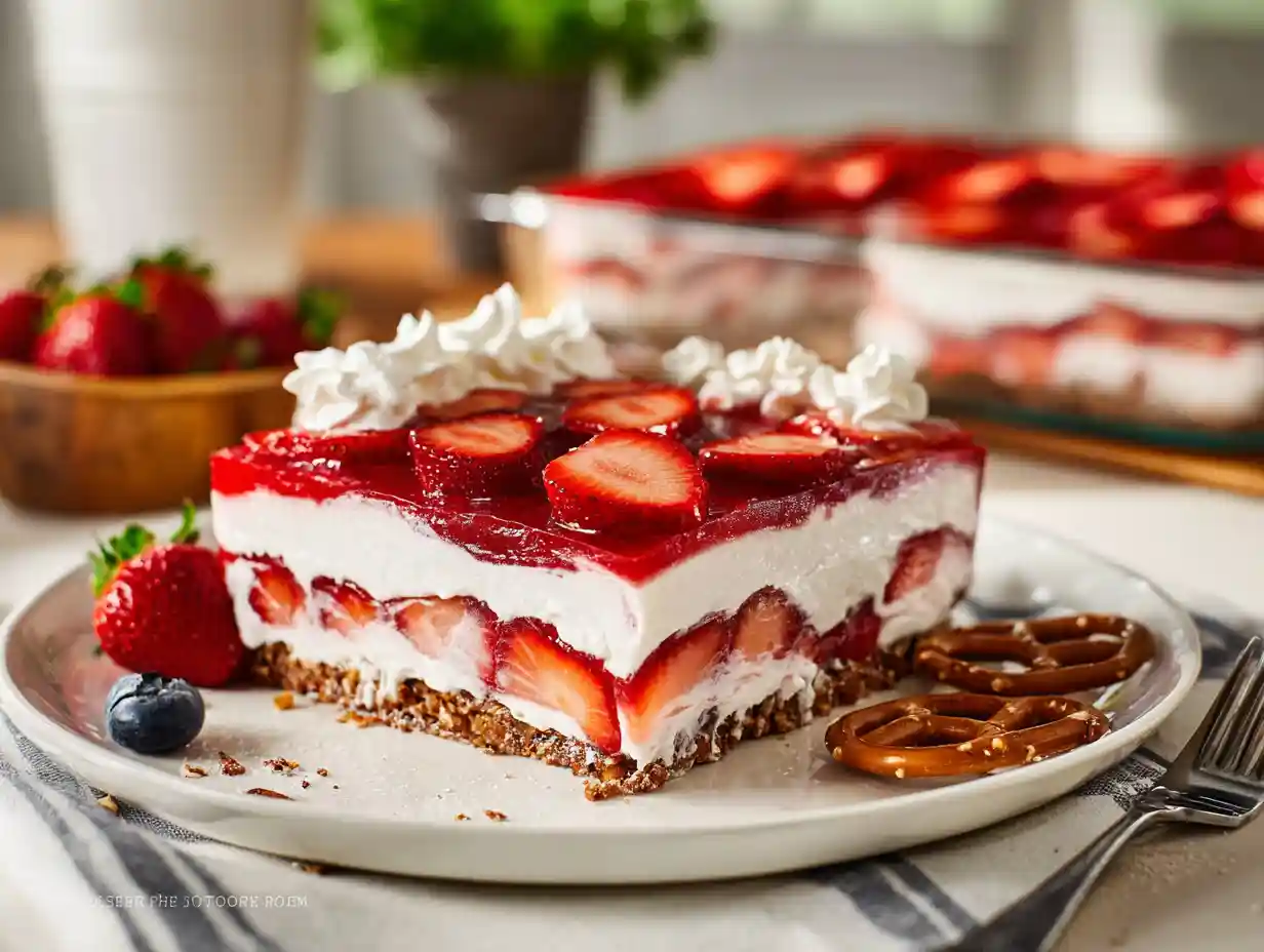 Home 15 Ultimate Strawberry Pretzel Jello Salad Recipe
