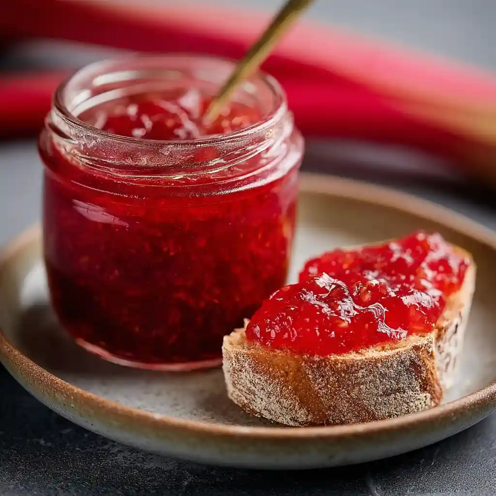 Wonderful Homemade The Best Rhubarb Jam 3 The Best Rhubarb Jam