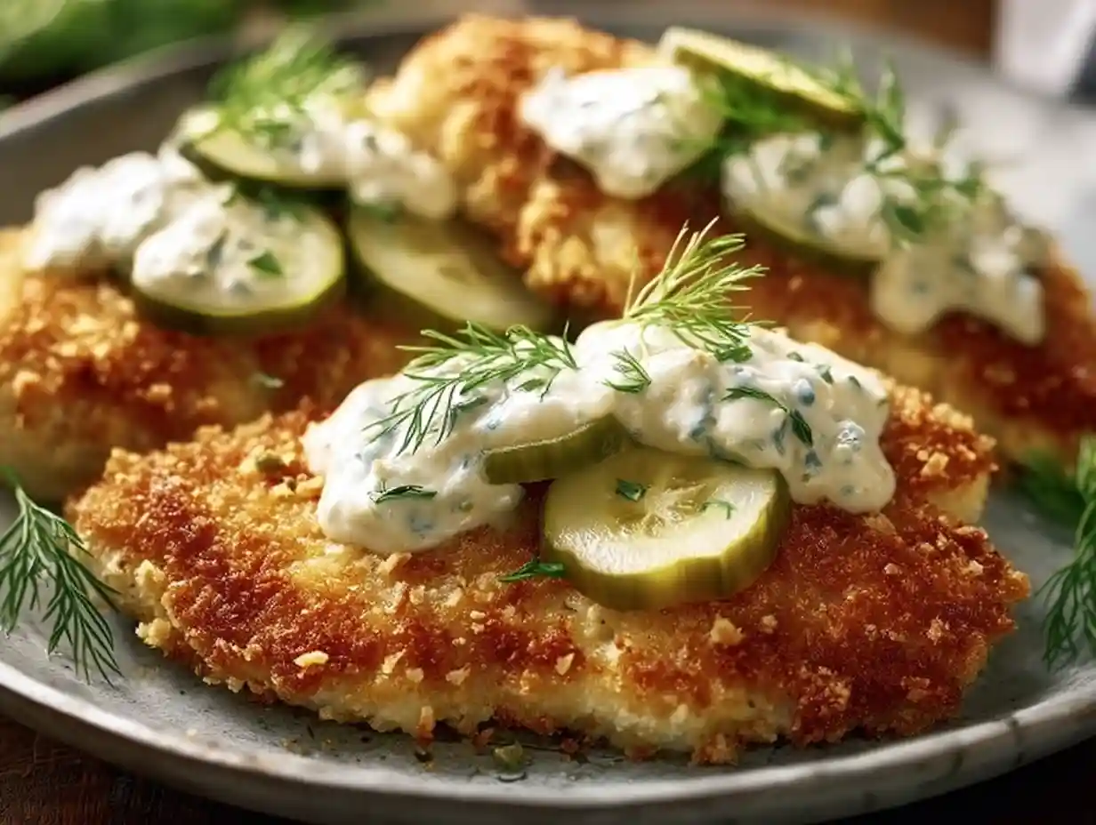 Home 8 Amazing Crispy Dill Pickle Parmesan Chicken
