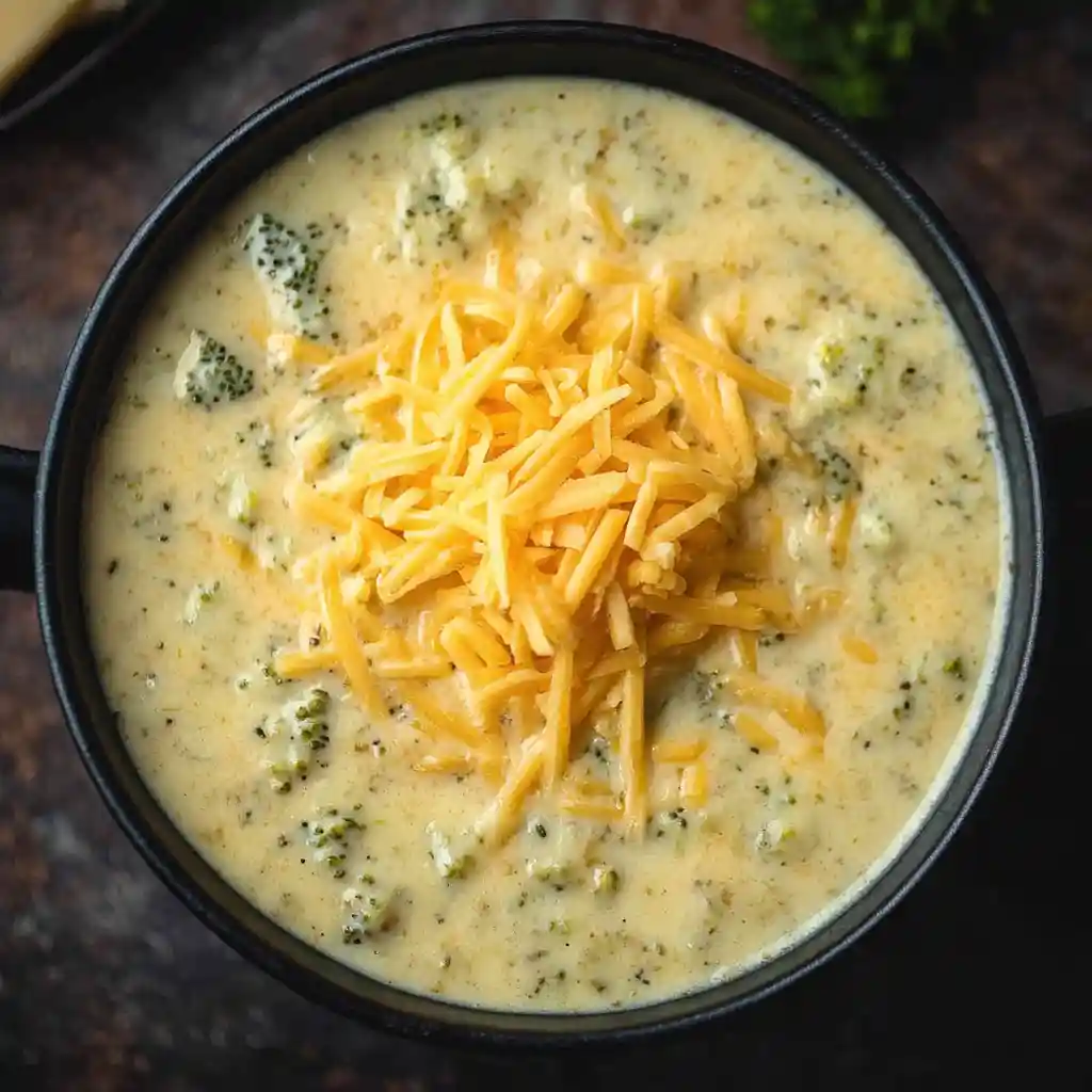 Crockpot Broccoli Cheese Soup