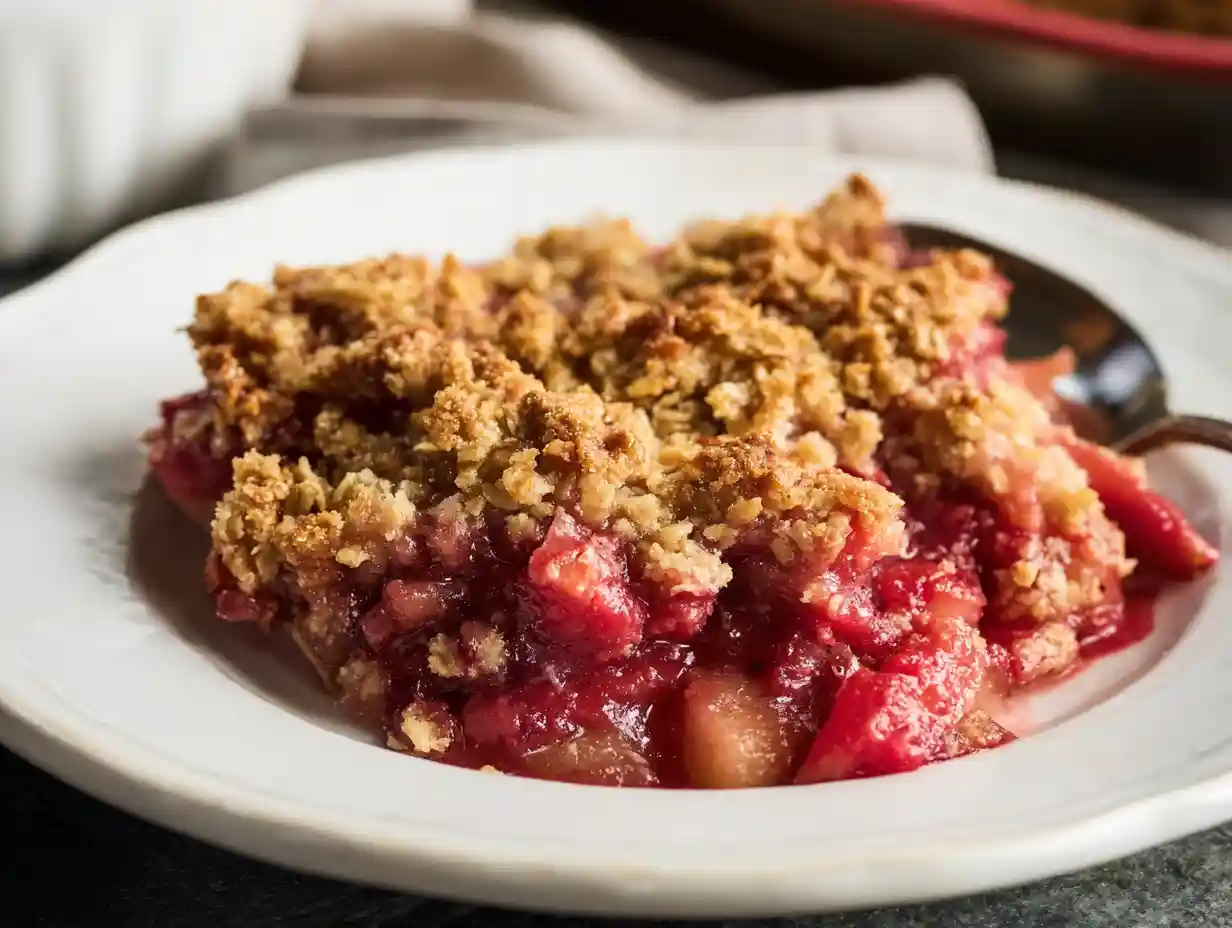 The Wonderful Rhubarb Crisp Recipe
